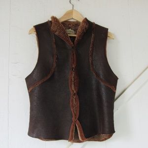 J. Crew Shearling Vest